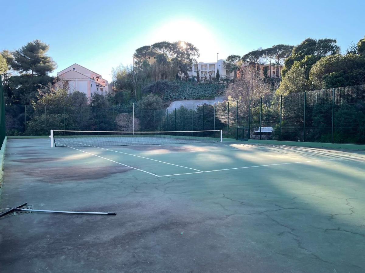C012-Appartement Confortable Avec Piscine, Tennis Et Grand Parc Cannes Exterior foto